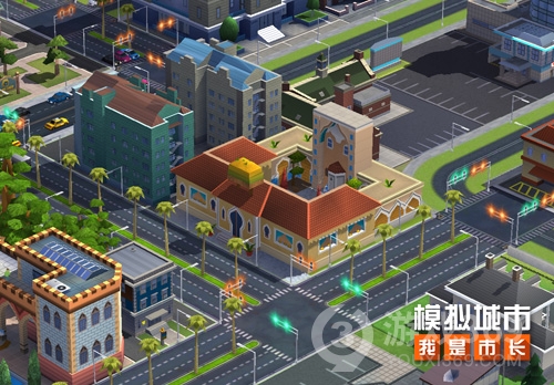 《模拟城市：我是市长》打造繁华的新月集市