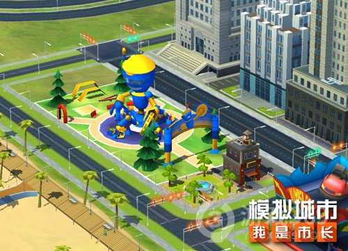 《模拟城市：我是市长》用童心乐园为城市增添活力