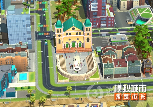 《模拟城市：我是市长》建造迷人的新年环游建筑